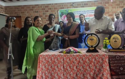 Donated 300 menstrual cups to women in Edavilangu Grama Panjayath