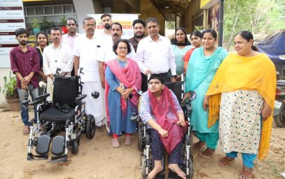 Donation of Electric Wheelchairs to People with Disability