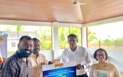 Donation of 10 Air Coolers to Govt. Arts and Science College, Vypin