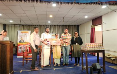 Donation of 160 Menstrual Cups to Govt. Victoria College, Palakkad