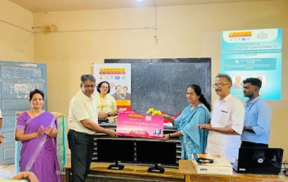 Donation of Two Desktop Computers to P K Kalan Memorial College of Applied Science, Wayanad