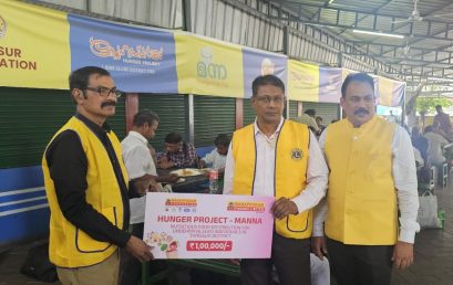 “Manna”- Hunger project; Nutritious food distribution for underprivileged individual’s in  Thrissur district