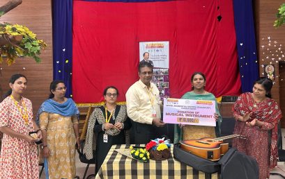 Donation of Musical Instrument to Model Residential School, Chalakudy