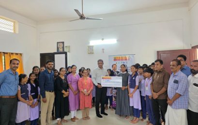 Donation of Newspapers to Students of St. Dominic AUP School, Ezhakkad, Palakkad