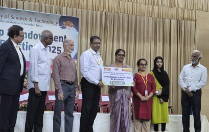 Scholarship Support for 34 Students of Vidya Academy of Science & Technology, Thrissur