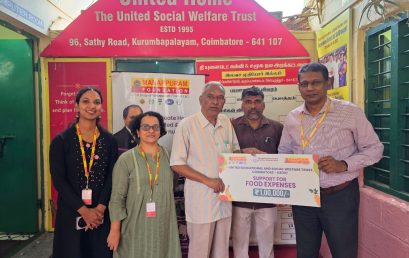 Support for food expenses of United Educational and Social Welfare Trust, Coimbatore