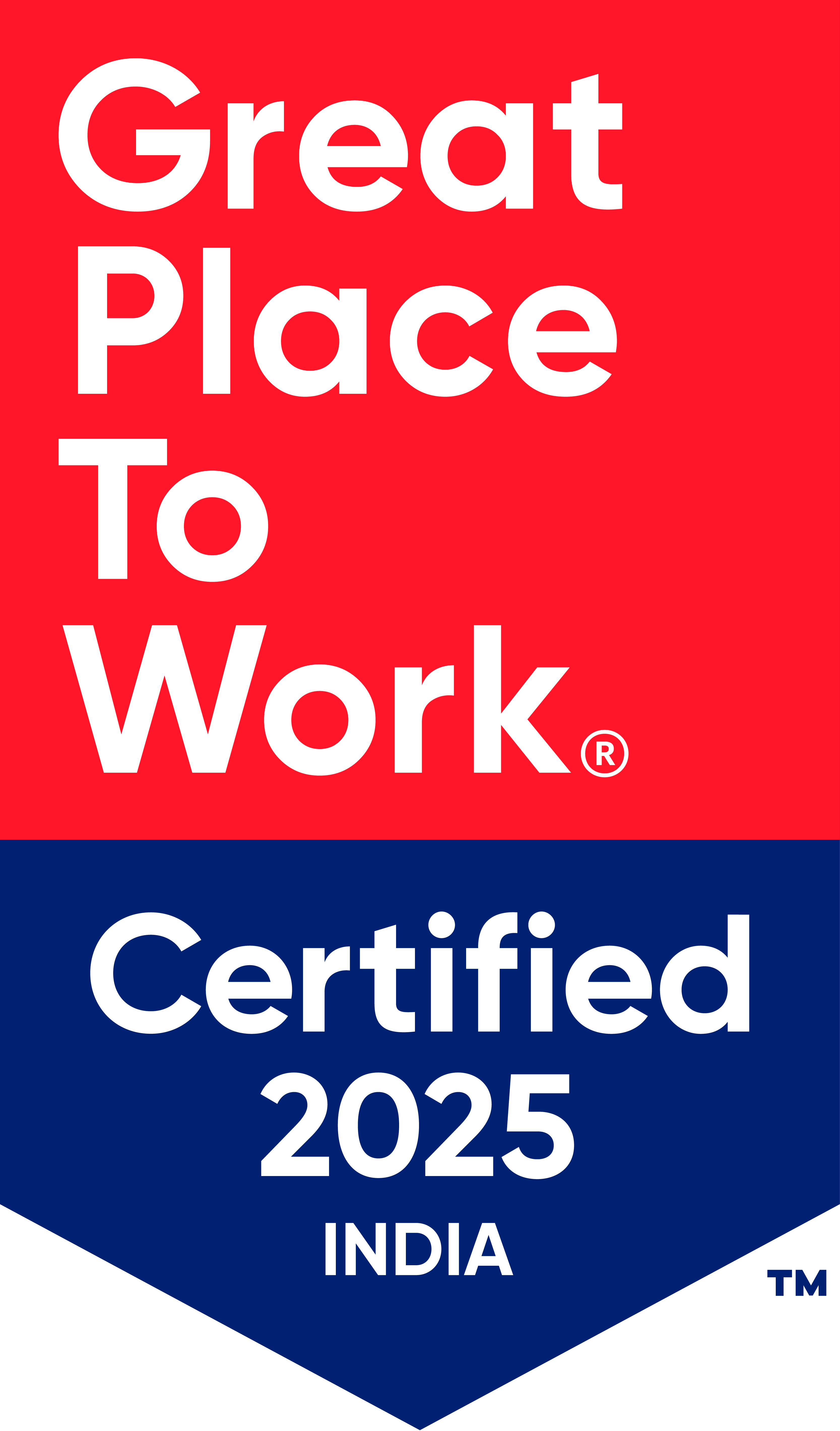 Great Place to Work Certified 2025