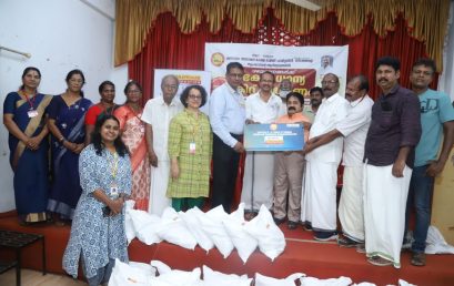Donation of 75 Grocery Kits to Elderly persons of Valapad, Nattika, Thalikulam Gramapanchayath in collaboration with Manappuram Vayojana Kshema Samithy