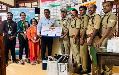 Donation of Inverter to Fire & Rescue Station, Irinjalakuda