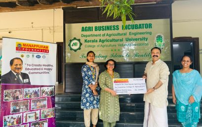 Support for Food Spark: Igniting Ideas for Tomorrow- New Product Development Ideathon of Kerala Agricultural University, Thrissur