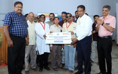 Support for 6th Foundation Day Celebration of National Federation of the Blind Kerala, Kalady, Ernakulam