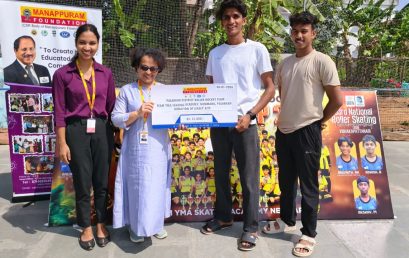 Donation of Jersey Kits to Palakkad District Roller Hockey Team-Team YMA Skating Academy, Nemmara, Palakkad