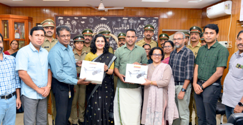 donated two drones for District Forest Office Wayanad