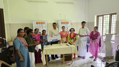 Computer and Printer to Family Health Centre, Triprayar