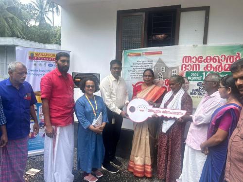 Key Handover Ceremony of Manappuram Snehabhavanam, Mattanoor.