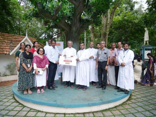 Blessing Ceremony of Amphitheatre, Christ College (Autonomous), Irinjalakuda