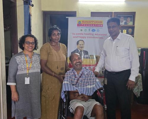 Donation of Wheelchair