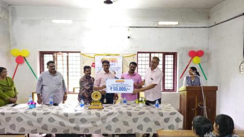 Manappuram Foundation provided Financial Assistance to the Construction of Seminar Hall of College of Applied Sciences, Nattika.